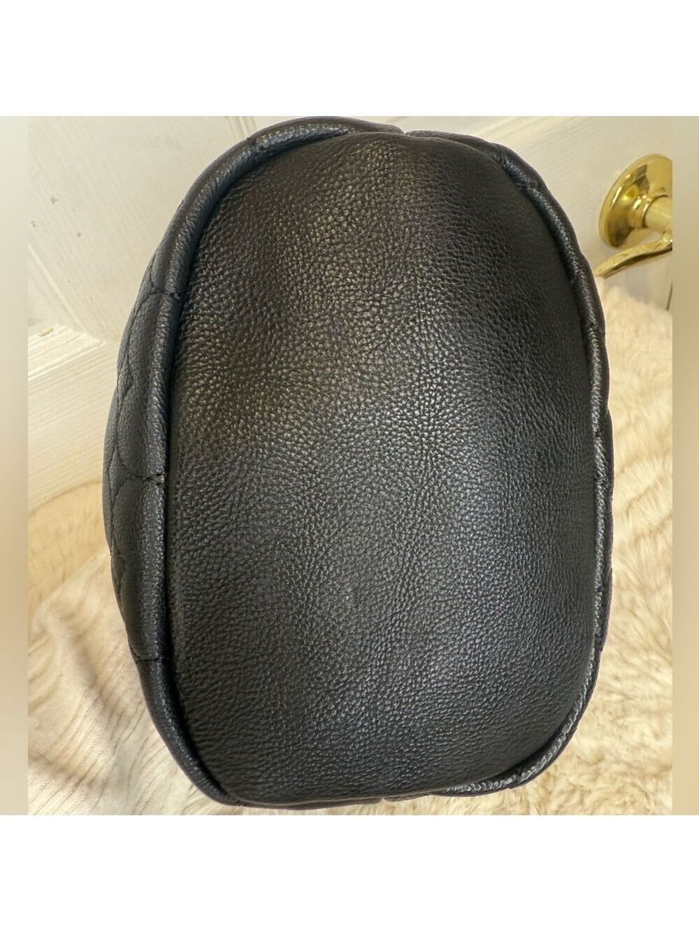 BETSY JOHNSON BLACK HEART QUILTED BAG WITH CHAIN - Picture 5 of 16